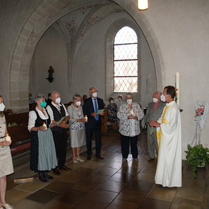 Gottesdienst mit den Jubelpaaren