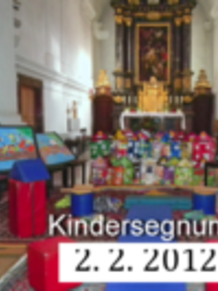 Kindersegnung 2012