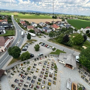 Erneuerung Zwiebelturm Pfarrkirche Burgkirchen