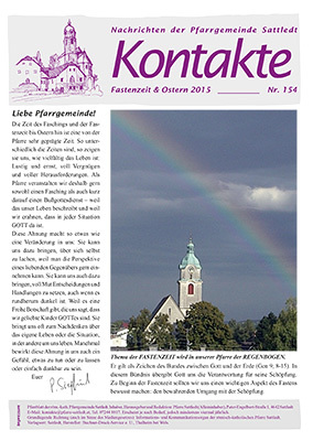 Fastenzeit und Ostern 2015