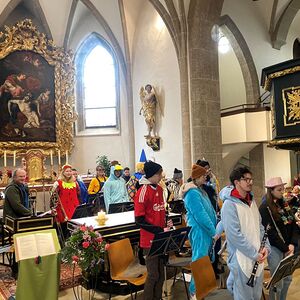 Faschingsgottesdienst mit der Musikkapelle