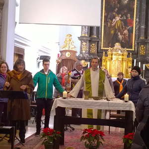 Familienmesse am Faschingsonntag mit den Erstkommunionkindern