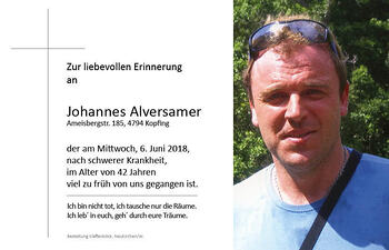 Johannes Alversamer / © Pfarrgemeinde Kopfing Johannes Alversamer