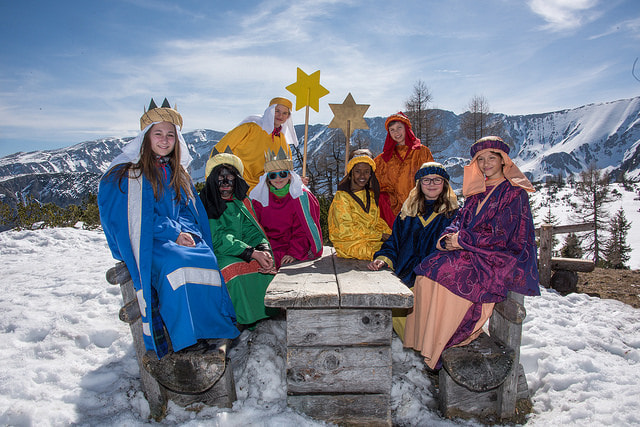 Sternsinger auf der Höss
