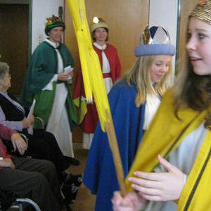 Sternsinger im Seniorenheim