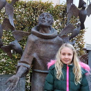 Julia B. ist mit Feuer und Flamme bei der Sache. 