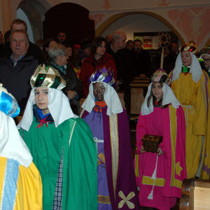 Sternsinger in Burgkirchen