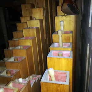 Orgelpfeifen Hauptwerk