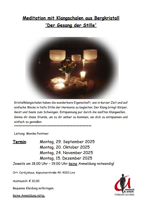 Klangschalenmeditation