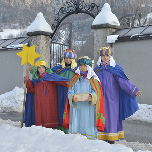 Sternsinger in Kirchdorf an der Krems unterwegsFoto: Jack Haijes