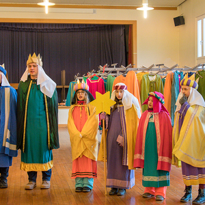 Sternsinger waren unterwegs in Kirchdorf