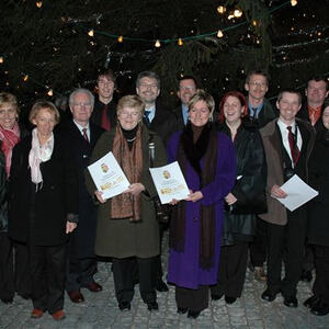 Rom - Christbaum für Papst