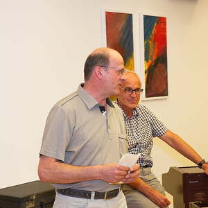 Ehrung an Lugstein und Weinhandl