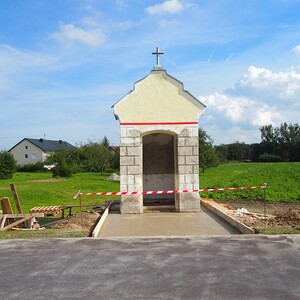 Und schon ist die Betonplatte fertig.