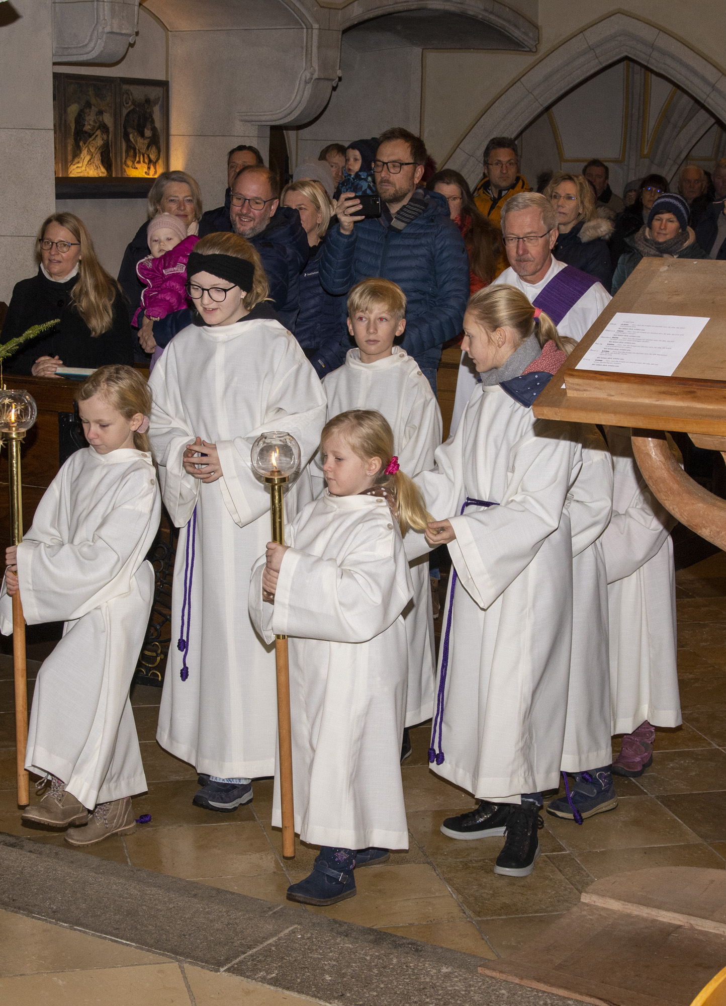 Mitgestaltung Singschule LMS Wilhering / © Pfarrgemeinde Schönering