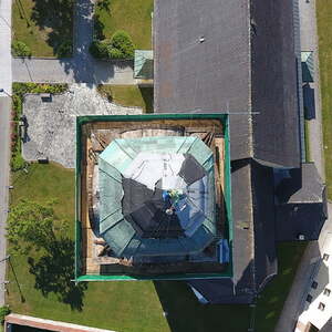 Sanierung der Turmkuppel 2017