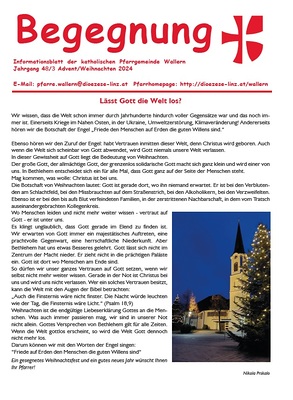 Begegnung Weihnachten 2024