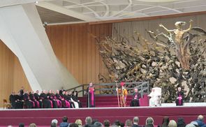 Generalaudienz mit Papst Franziskus mit der Österreich-Delegation                       