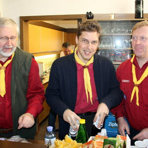 Faschingskindermesse und Pfadfinderfrühschoppen