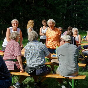 Bergmesse am Häfelberg mit der Marktmusik