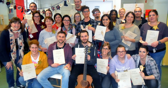 Kochen für obdachlose Menschen