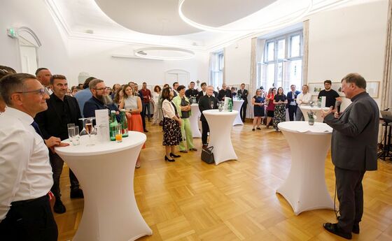 Empfang für Medienschaffende von Bischof Manfred Scheuer im Linzer Bischofshof