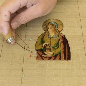 Applizieren der Figur