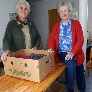 Kleidersammlung für die Mission
