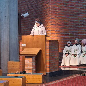 Kindersegnung, Kasperl und Pfarrkaffee