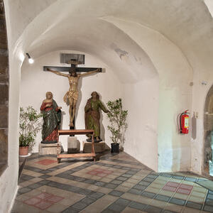 Kreuzgang unserer Kirche