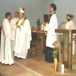 Diakonatsweihe von Bruno Fröhlich 2003