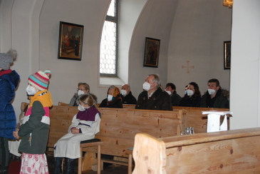 Pfarre Pramet Vorstellung der Erstkommunionkinder 2021