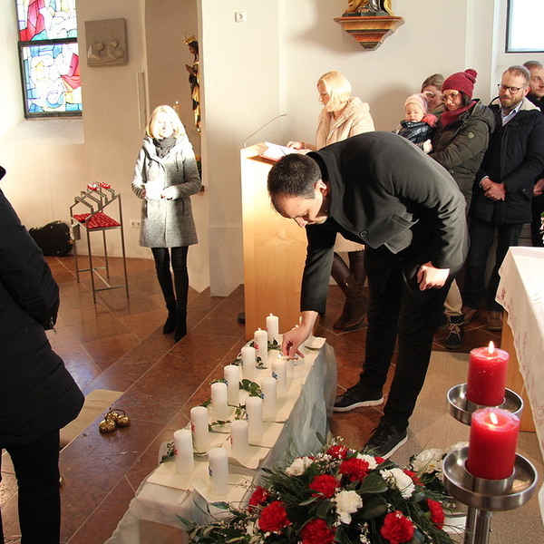 Lichtmessfeier am 5.2.2023 - Täuflingsgottesdienst