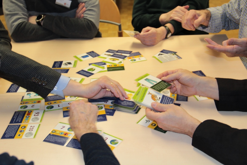 spielerische Auseinandersetzung mit dem ökologischen Fußabdruck