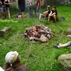 Firmlinge auf der Schaunburg