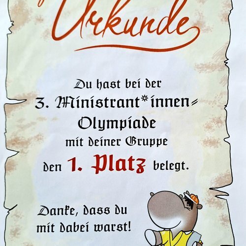 Urkunde