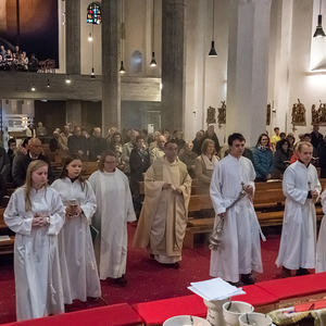 Abendmahlfeier in der Pfarre Kirchdorf