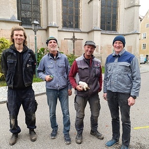 Die vier Hauptbeteiligten