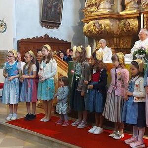 Ein Gedicht der Häubchenmäderln durfte nicht fehlen.