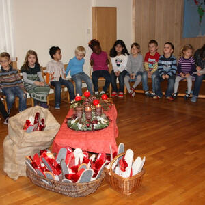 Heiliger Nikolaus unterwegs