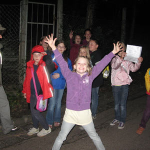 Eine Nacht im Pfarrzentrum