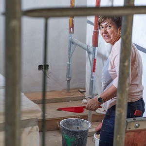 Alle packen an mit viel Fingerspitzengefühl