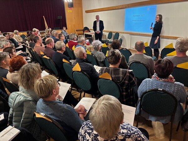PGR-Wahl-Auftakttreffen des Dekanates Sarleinsbach mit 80 Teilnehmer:innen am 17. März 2026 in Oberkappel