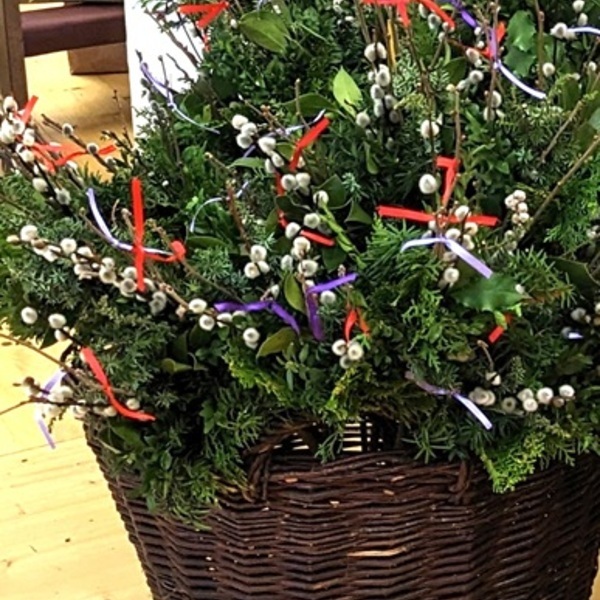 Palmbuschenbinden & Palmbuschenverkauf