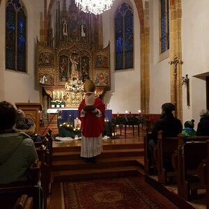 Hl. St. Nikolaus kam nach Eberschwang