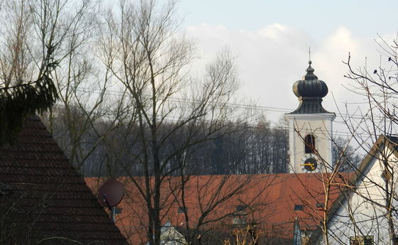 Südansicht des Benediktinerstifts Gleink