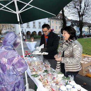 PGR am Wochenmarkt
