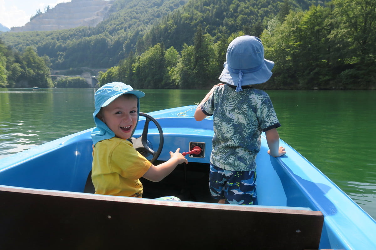 Sonnalm / elke david Bootsfahrt