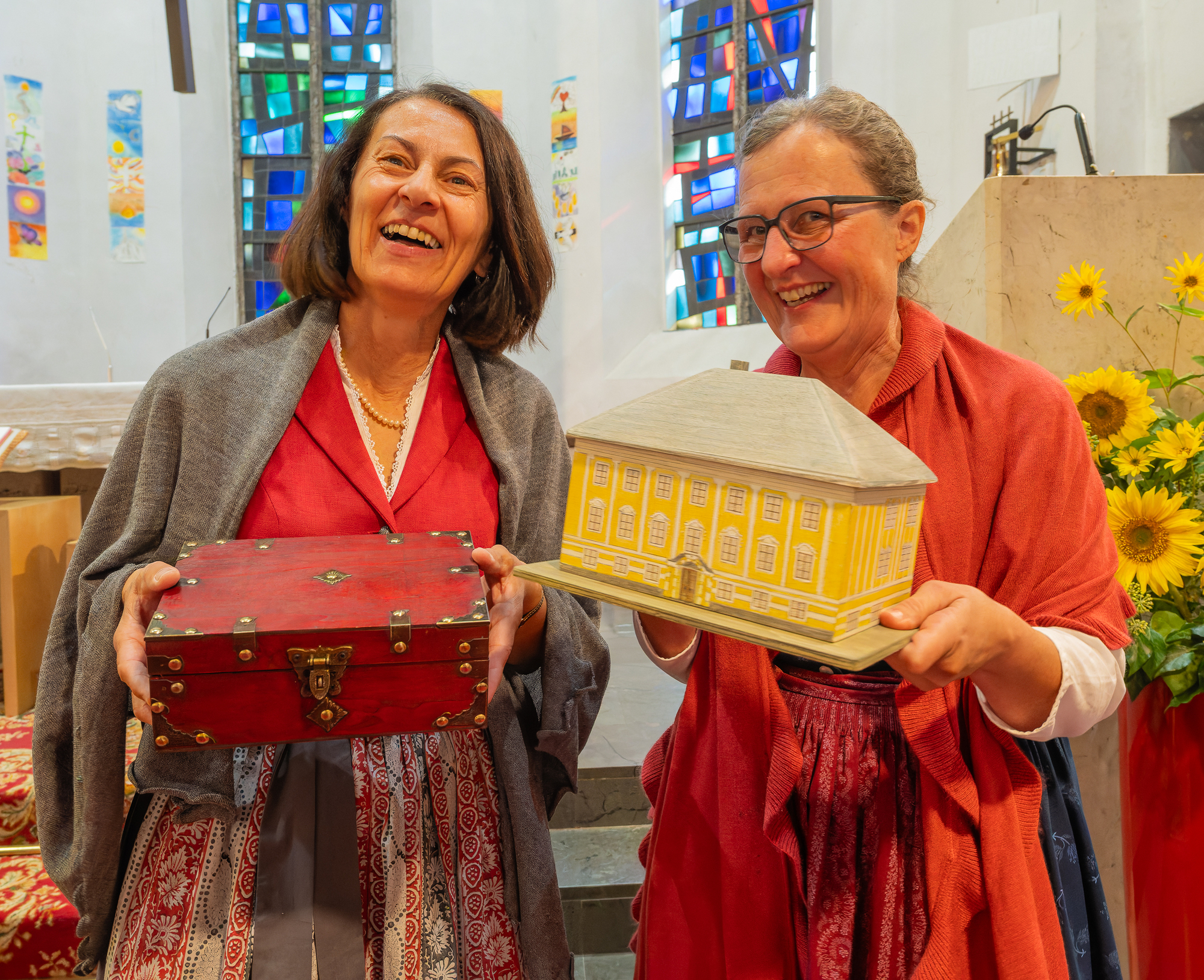 Abschied von Hermine Schimpelsberger und Susanne Lammer