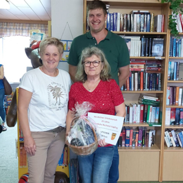 25 Jahre öffentliche Bücherei Kopfing